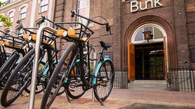 Bunk Hotel Amsterdam Bagian luar foto